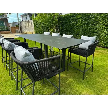 Aruba 8 Chair Dining Set  - 3