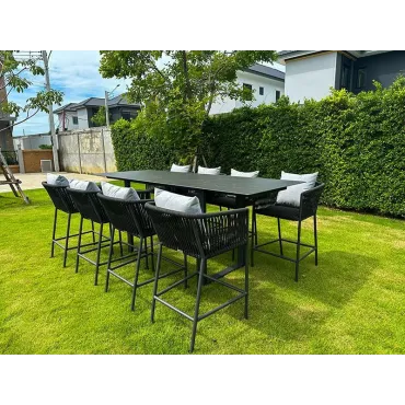 Aruba 8 Chair Bar Dining Set