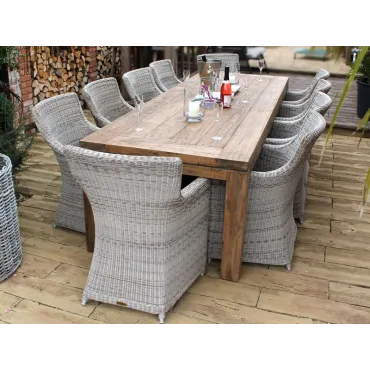 York 10 Chair Dining Set