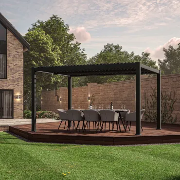 Como Pergola 3m x 4m Frame LED