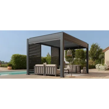 Eden Pergola 3m x 4m Frame LED Motorised Roof