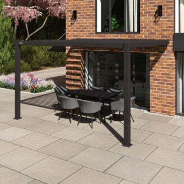 Como Wall mounted 3m x 4m Pergola  - 6
