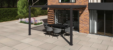 Como Wall mounted 3m x 4m Pergola  - 1