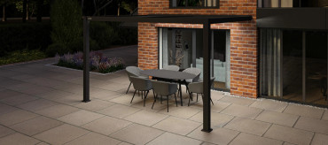 Como Wall mounted 3m x 4m Pergola  - 3
