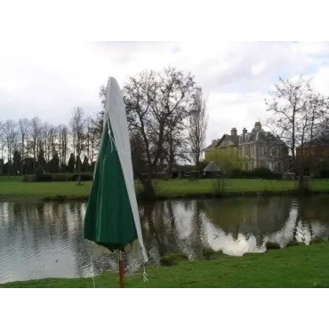 Emerald 2.1M Dia Parasol - Certified Teak