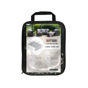 Weather Covers 3 Seat Sofa Set - Garden Furniture Cover