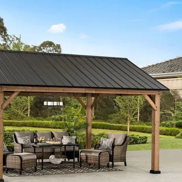 Cedar Hard Top Gazebo | 4.MX4.65M