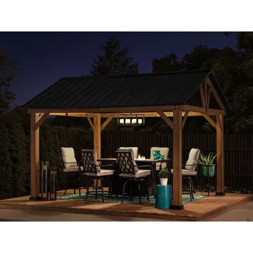 Cedar Hard Top Gazebo | 4.MX4.65M