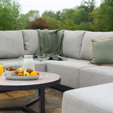 Jude Rope Left Handed Large Corner Chaise Sofa