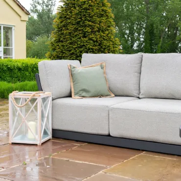 Jude Rope Left Handed Large Corner Chaise Sofa  - 5