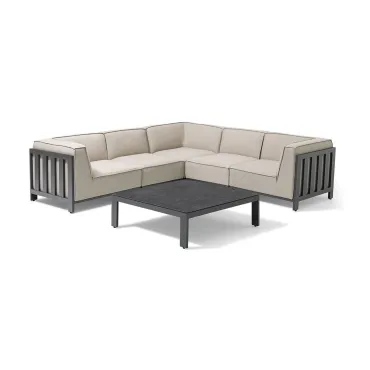 Ibiza Small Corner Sofa Set & Square Coffee Table