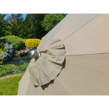 Emerald 2.1M Dia Parasol - Certified Teak