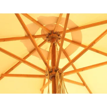 Bamboo 2.5m dia Parasol  - 7