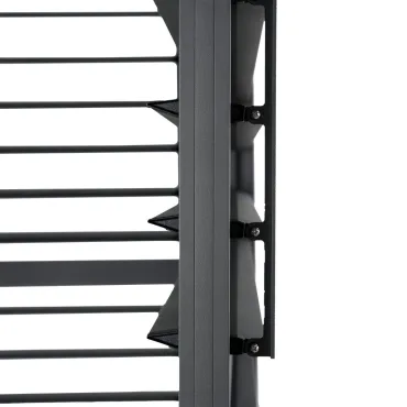 Titan 1.2 Aluminium Louvres Adjustable Side Wall for 3.6m