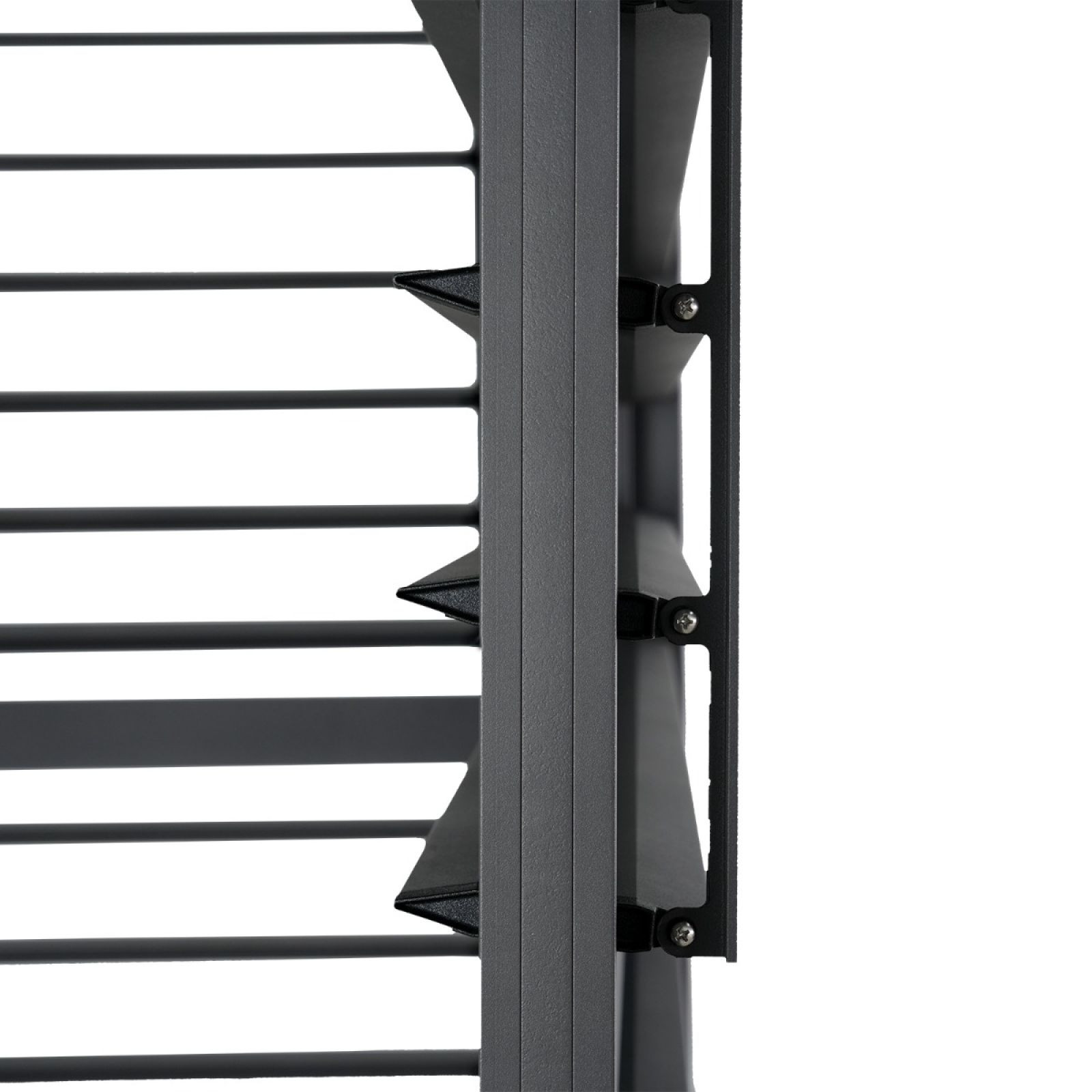 Titan 1.2 Aluminium Louvres Adjustable Side Wall for 3.6m