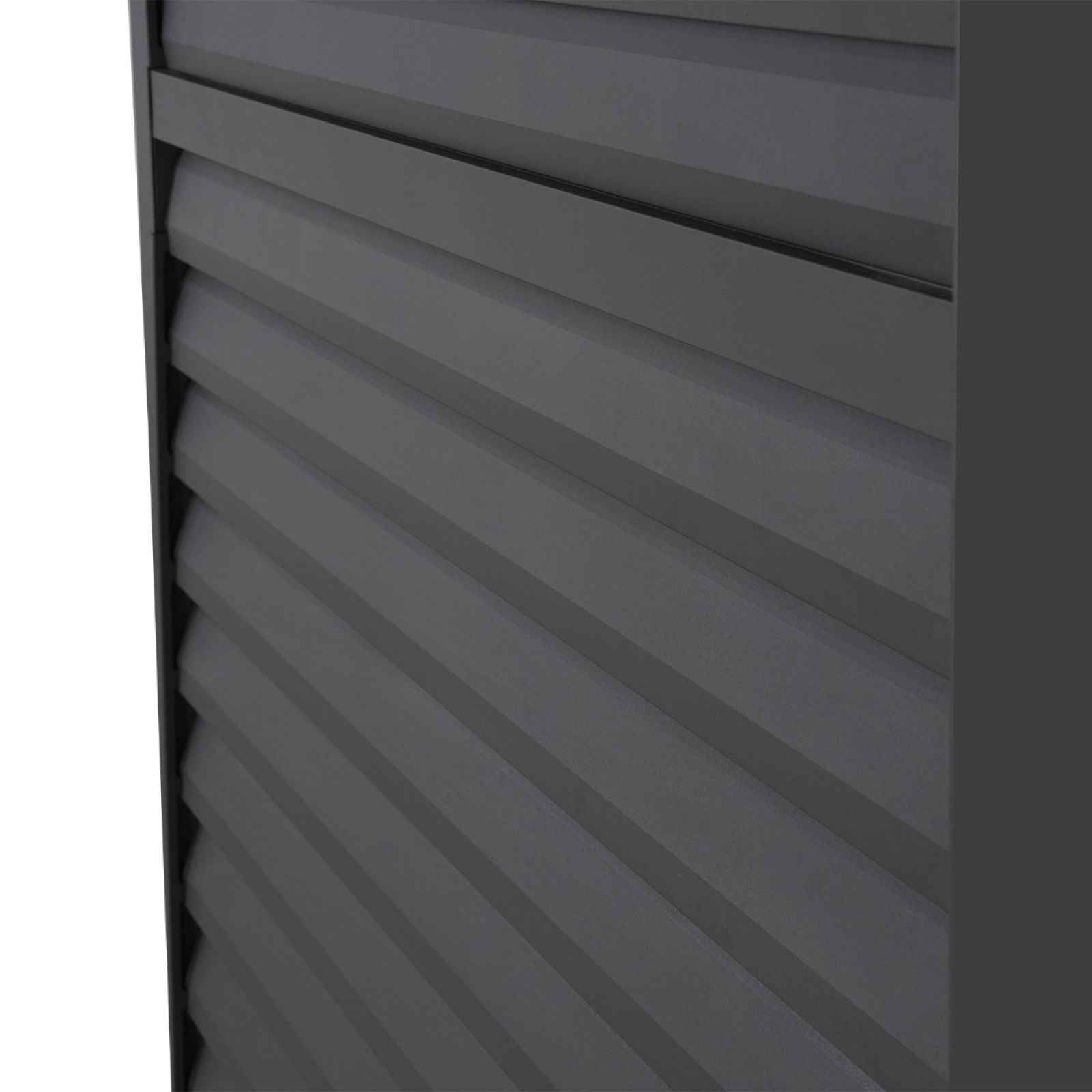 Titan 1.2 Aluminium Louvres Adjustable Side Wall for 3.6m