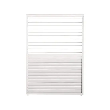 Aluminium Pergolas Titan 1. 2 Aluminium Louvres Adjustable Side Wall for 3.6m