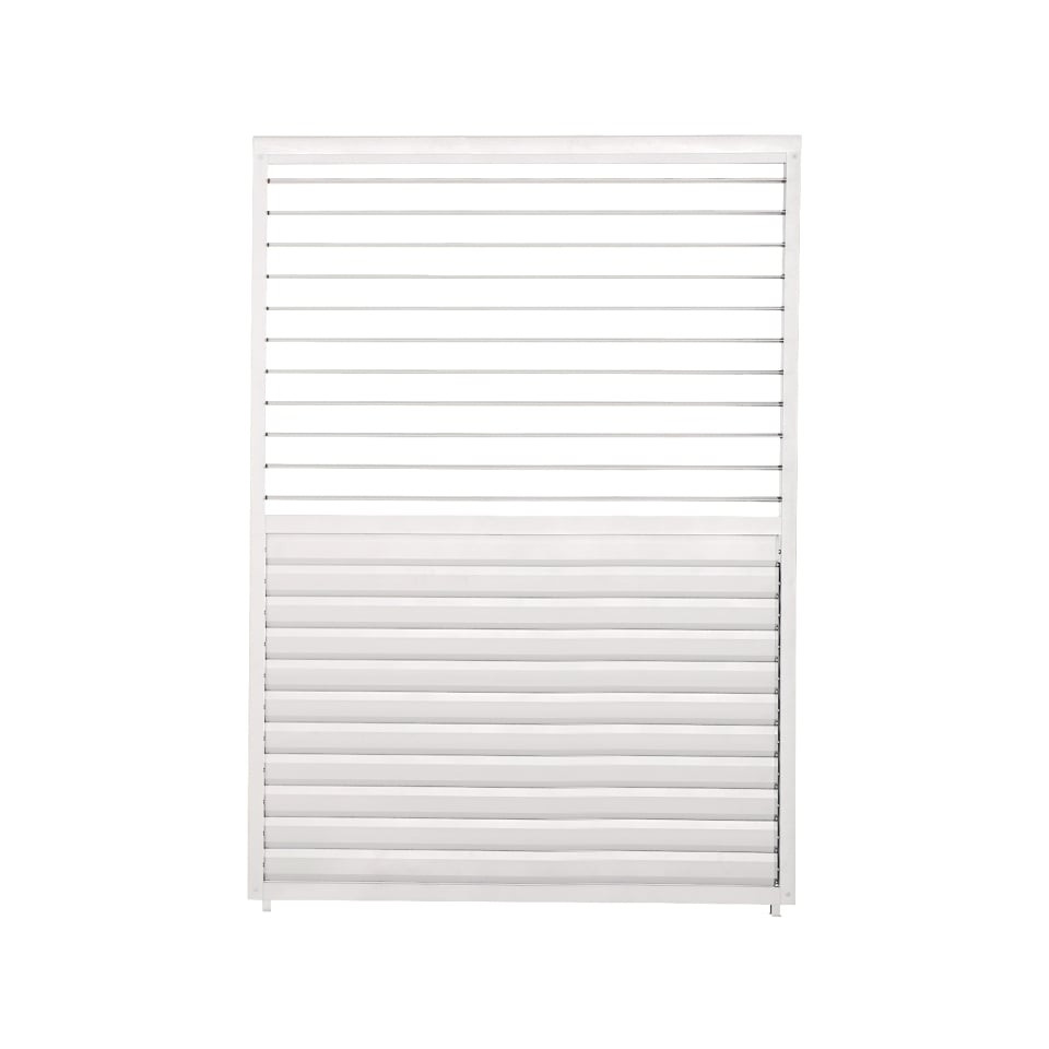 Titan 1.2 Aluminium Louvres Adjustable Side Wall for 3.6m