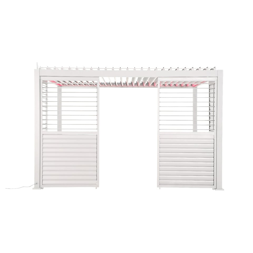 Titan 1.2 Aluminium Louvres Adjustable Side Wall for 3.6m