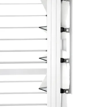 Aluminium Pergolas Titan 1. 2 Aluminium Louvres Adjustable Side Wall for 3.6m