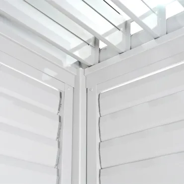 Titan 1.2 Aluminium Louvres Adjustable Side Wall for 3.6m