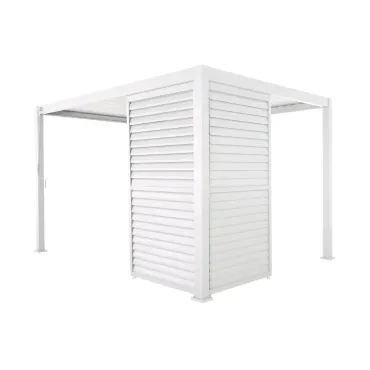 Titan 1.2 Aluminium Louvres Adjustable Side Wall for 3.6m