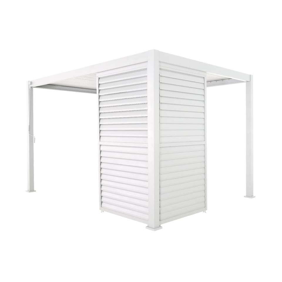 Titan 1.2 Aluminium Louvres Adjustable Side Wall for 3.6m