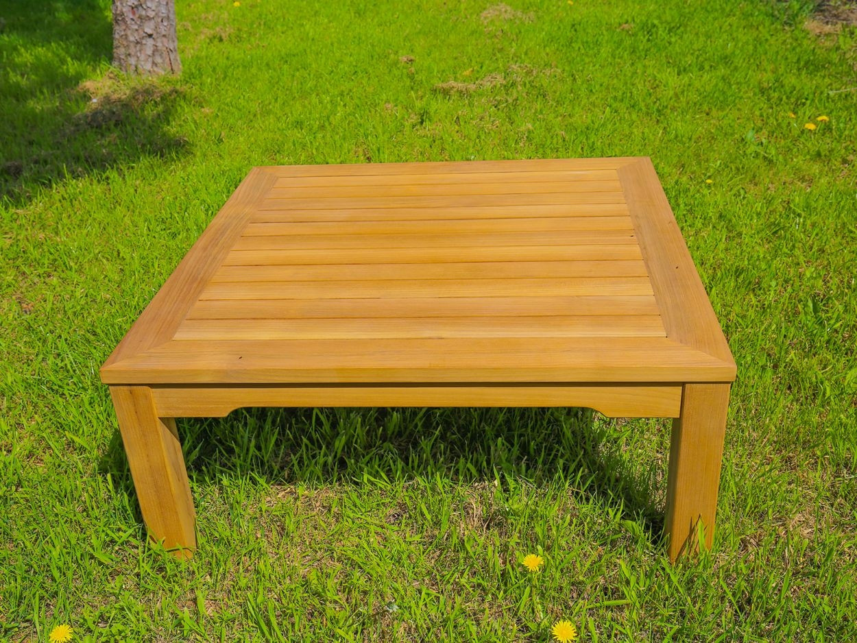 Paris Square Coffee Table - Certified Teak