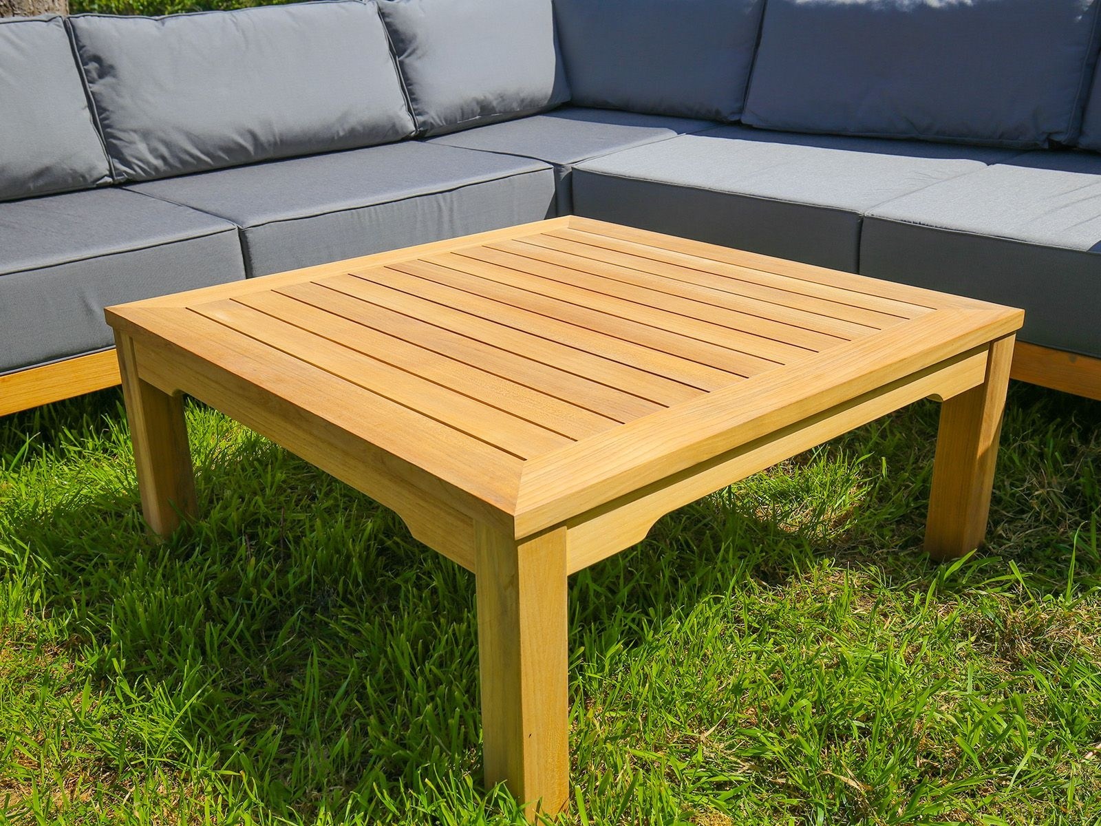 Paris Square Coffee Table - Certified Teak