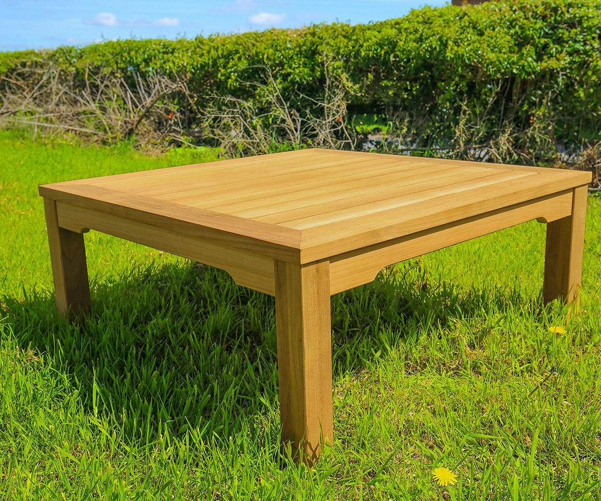 Paris Square Coffee Table - Certified Teak