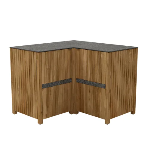 Victoria Corner Dining Set with Rising Table outdoor rattan weave