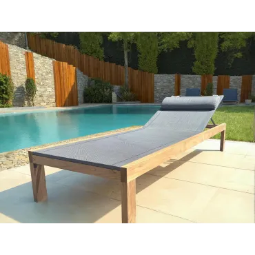 Sahara Sun Lounger - Certified Teak
