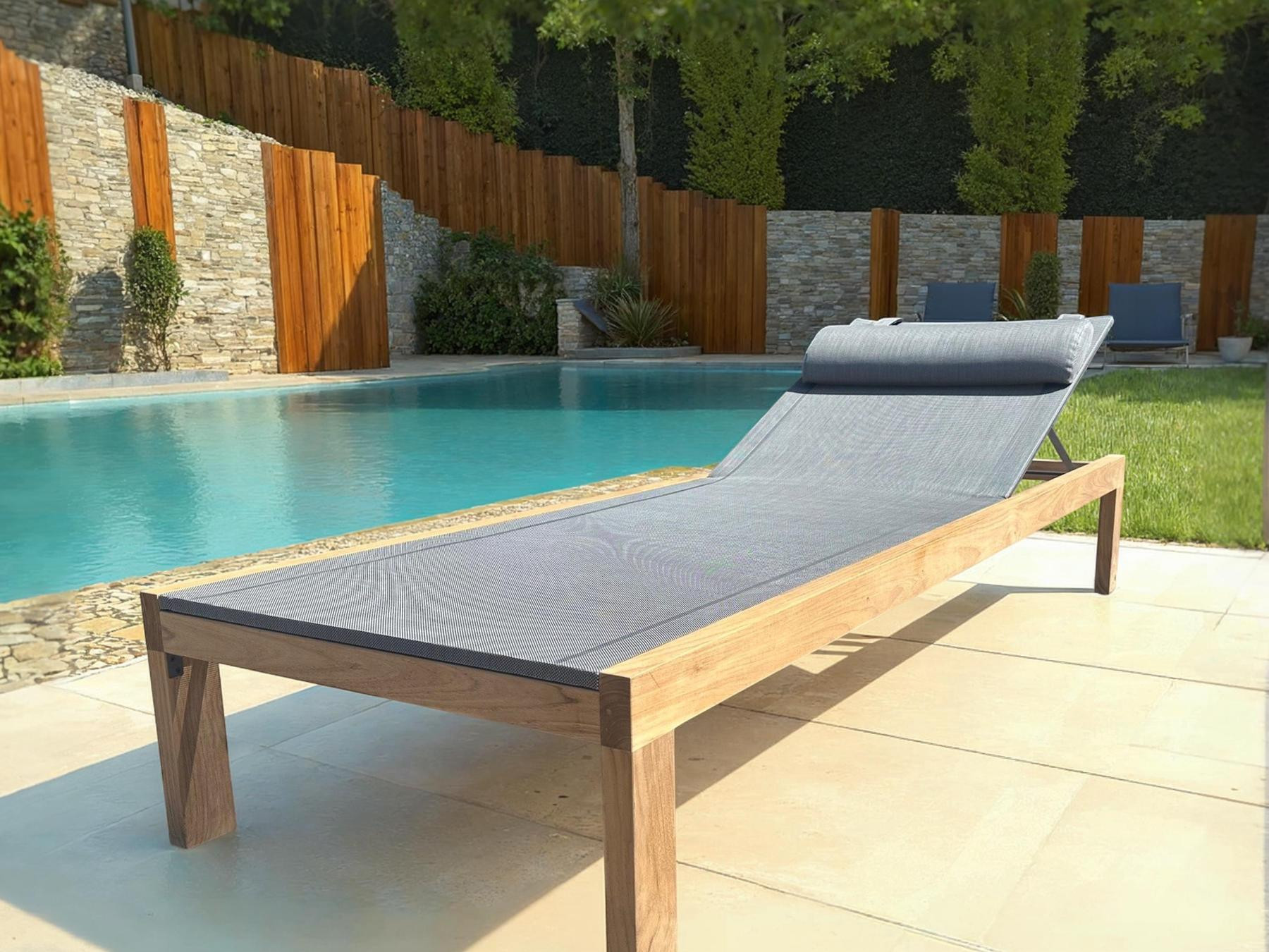 Sahara Sun Lounger - Certified Teak