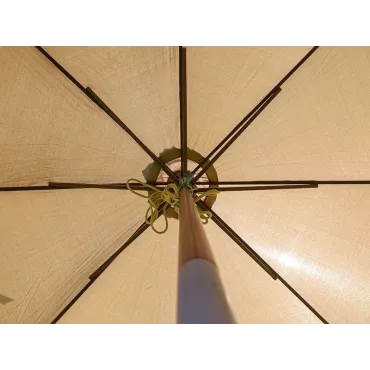 Emerald 2.1M Dia Parasol - Certified Teak