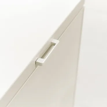 Storage Boxes Medium Aluminium Storage Box in Chalk White