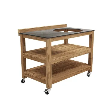 Big Green Egg Unit With Wheels - Bari