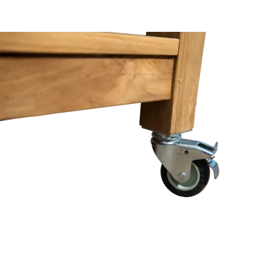 Big Green Egg Unit With Wheels - Bari