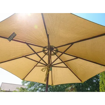 Emerald 2.1M Dia Parasol - Certified Teak