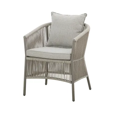 Maldives Rope Weave 8 Seat Rectangular Dining Set