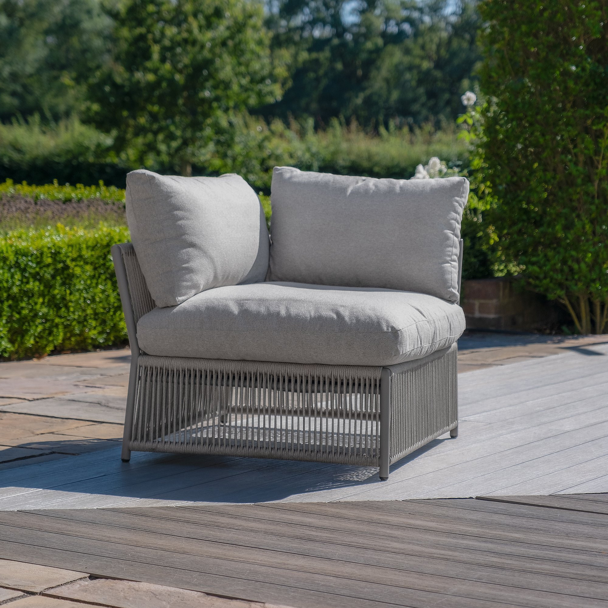 Maldives Rope Weave Small Corner Sofa
