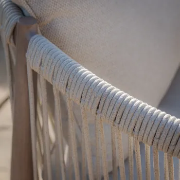 Havana Rope Weave 8 Seat Square Dining Set  - 8