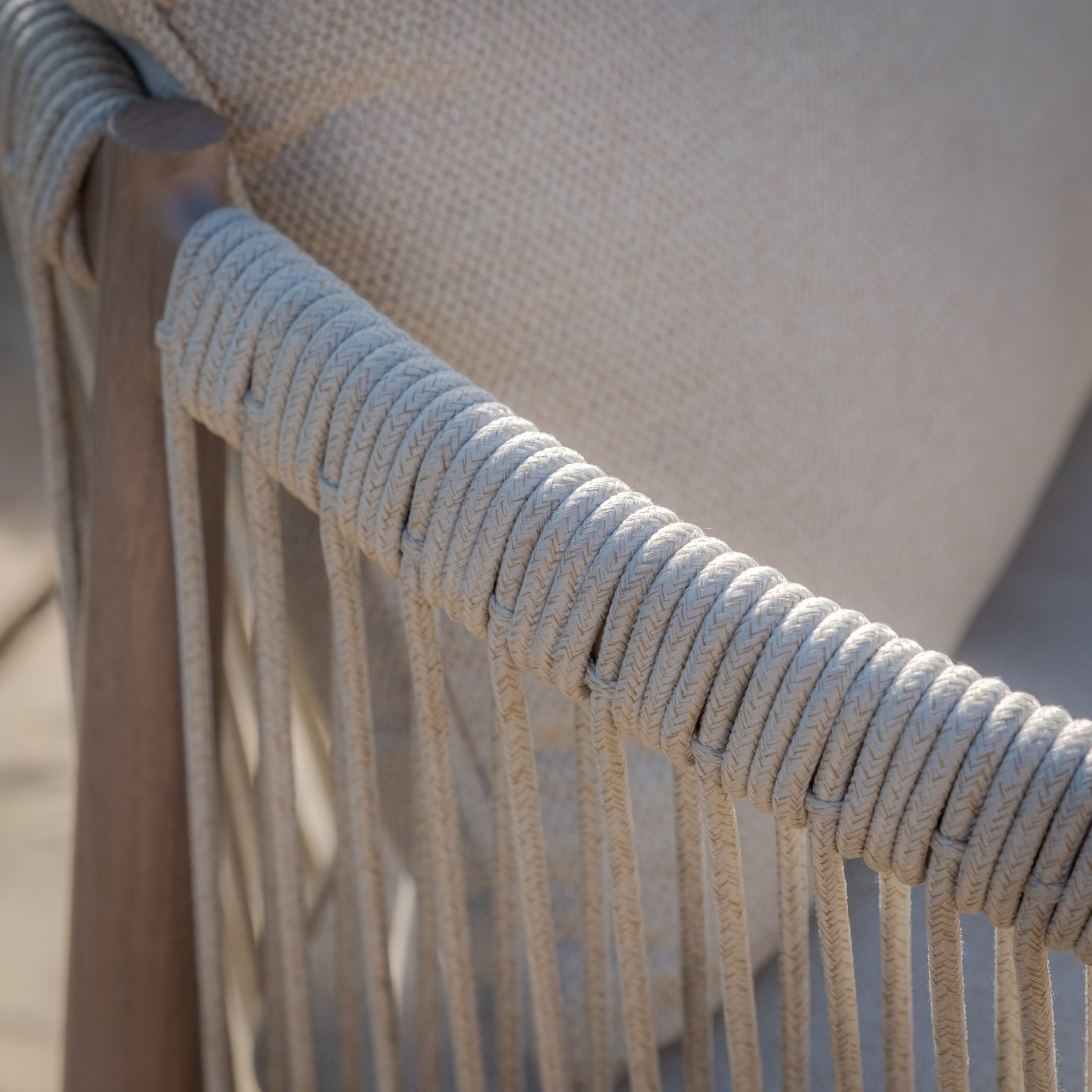 Havana Rope Weave 8 Seat Square Dining Set