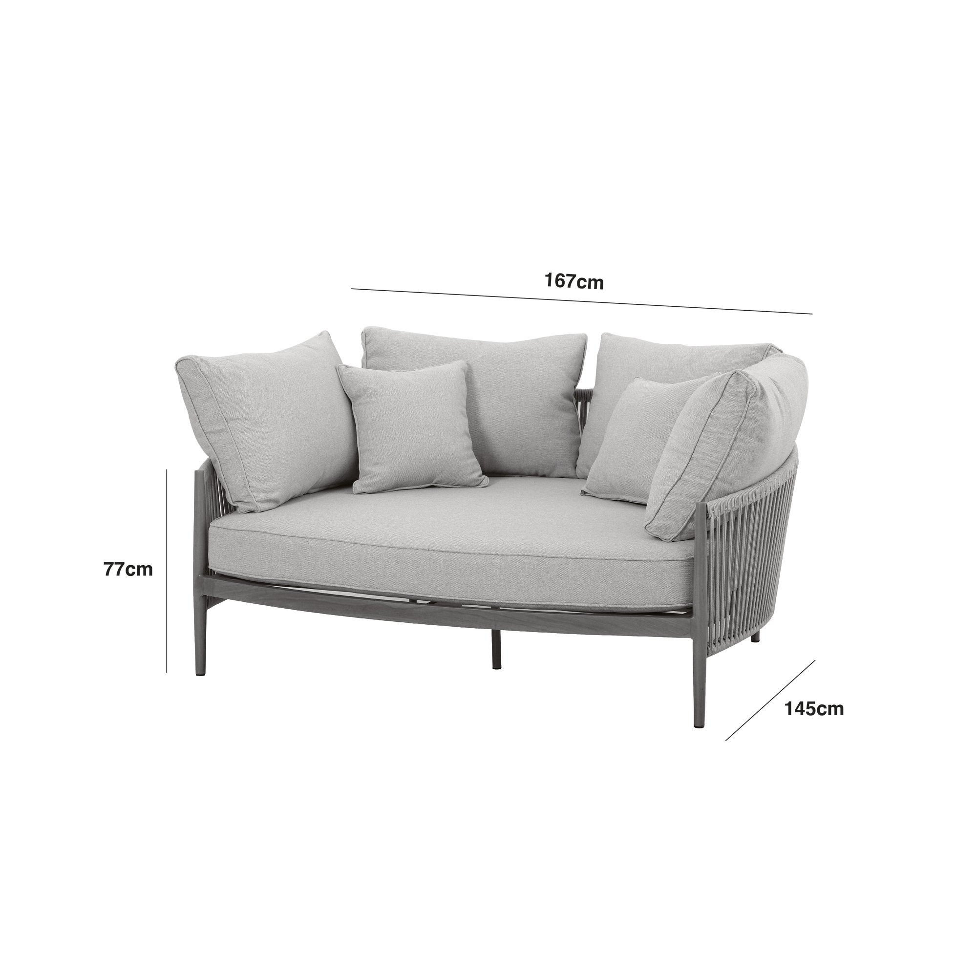 Havana Rope Weave Daybed