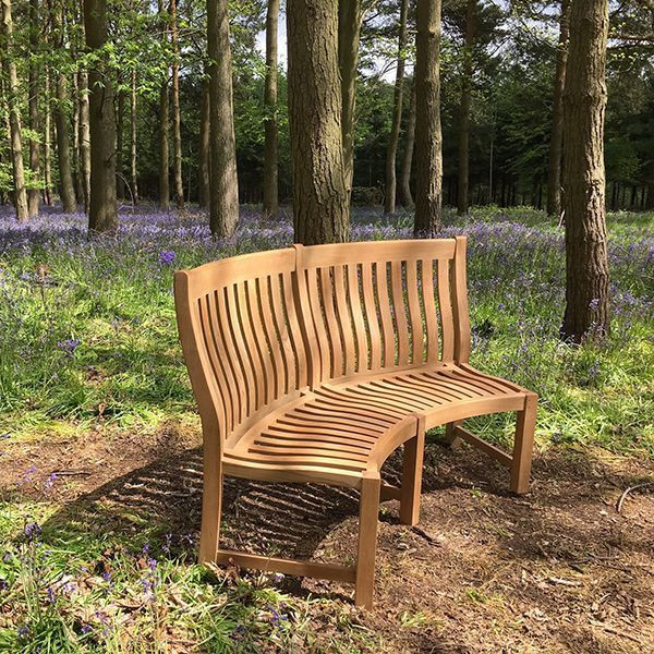 Malvern Curved Bench