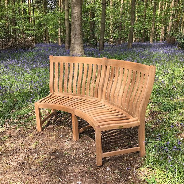 Malvern Curved Bench