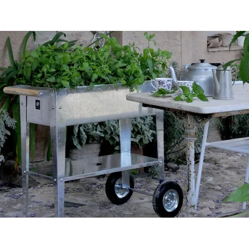 Urban Garden Trolley | Galvernised Urban Garden Trolley | Galvernised