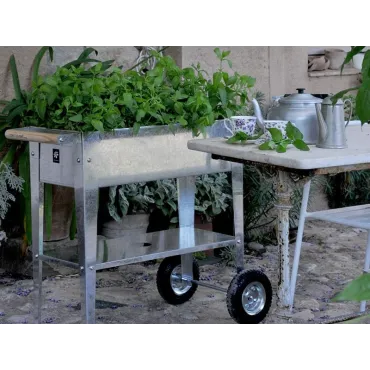 Urban Garden Trolley | Galvernised