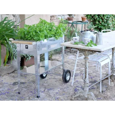 Urban Garden Trolley | Galvernised