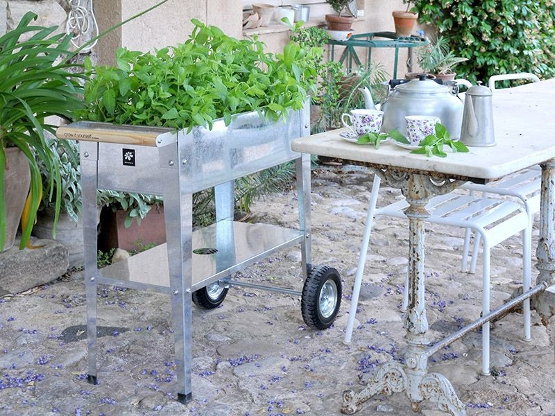 Urban Garden Trolley | Galvernised