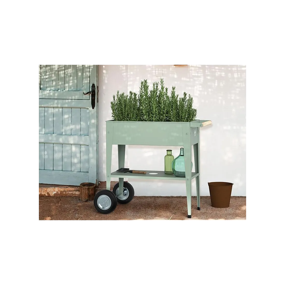 Urban Garden Trolley | Sage Green Urban Garden Trolley | Sage Green